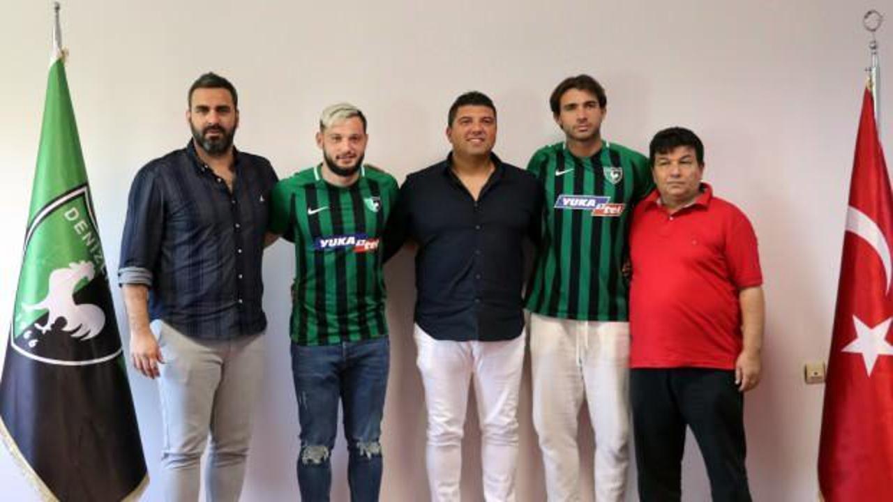 Denizlispor'da 2 imza birden