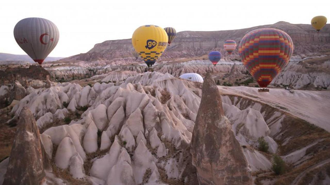 Kapadokya balonlarında pandemi kuralları