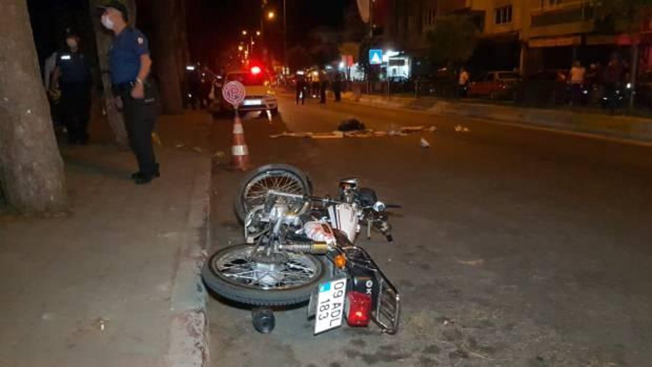 Nazilli’de motosiklet kazası: 1 ölü