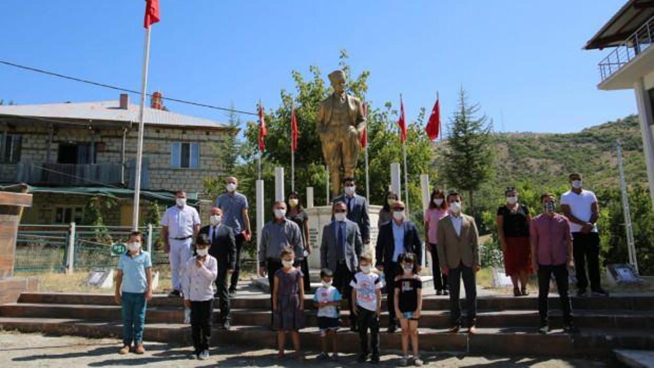 Tunceli'de şehit edilen 6 öğretmen unutulmadı 