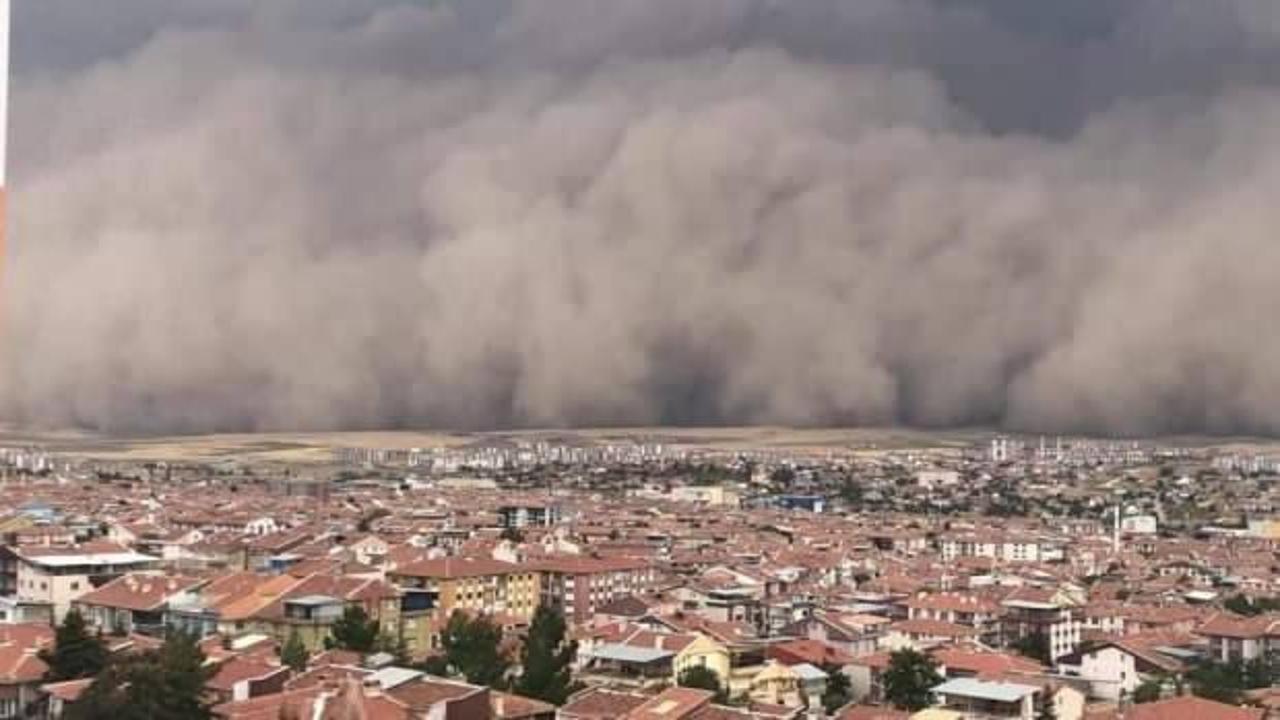 Ankara'daki kum fırtınasının nedeni ortaya çıktı