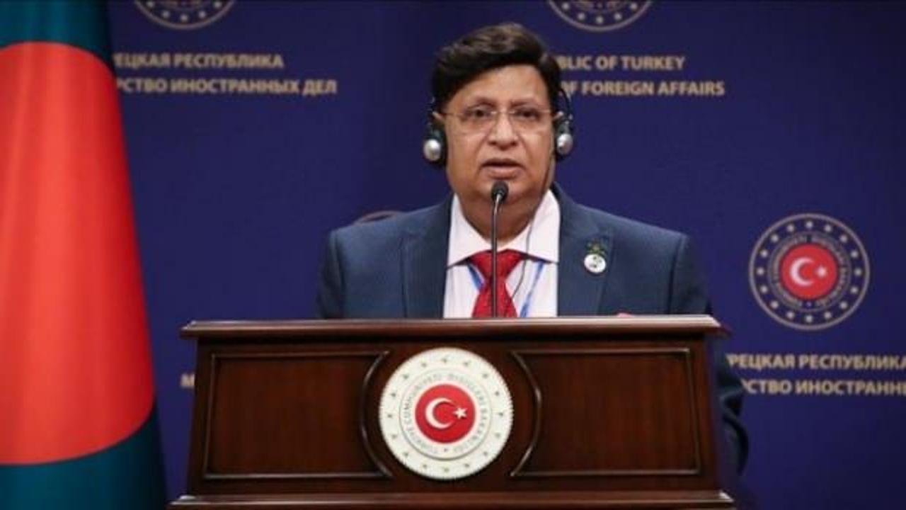 Bangladeş Dışişleri Bakanı Momen: Türk kardeşlerimiz yanımızdaydı