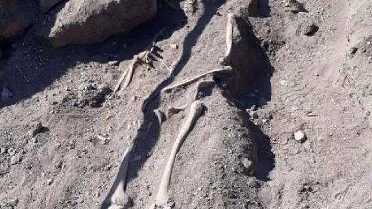 Diyarbakır surlarında Orta Çağ'a ait insan iskeletleri bulundu