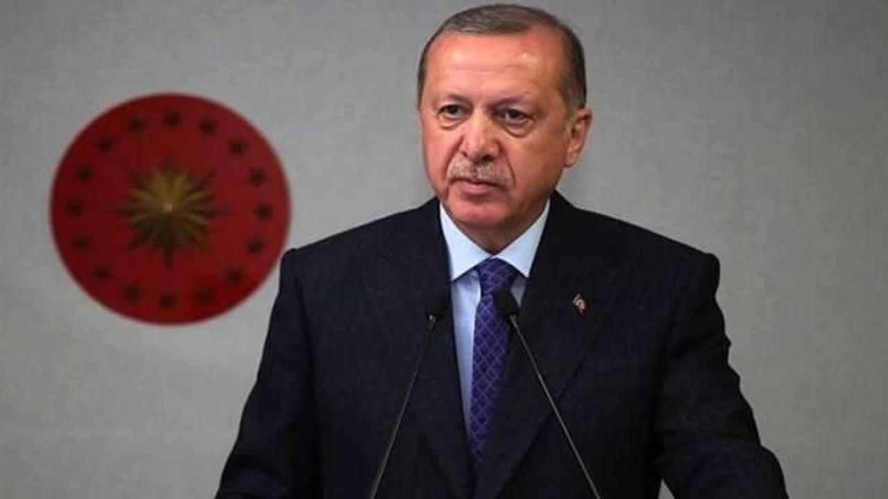 Erdoğan'dan şehit Kızılay personelinin ailesine başsağlığı mesajı