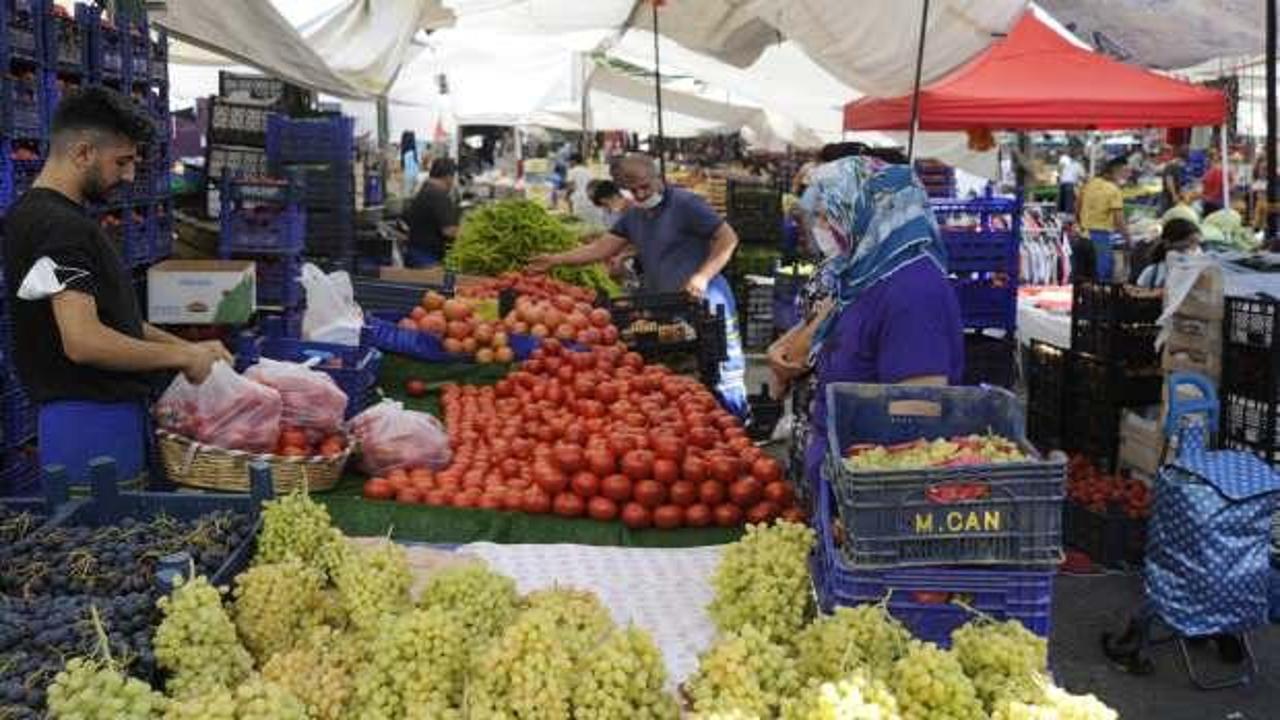 Semt pazarlarında sebze meyve fiyatları düştü