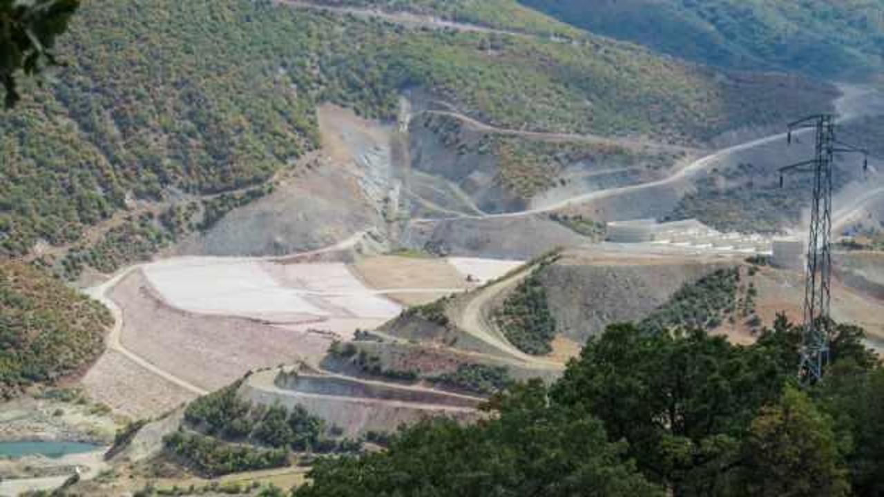 Turhal Barajı'nda çalışmalar sürüyor