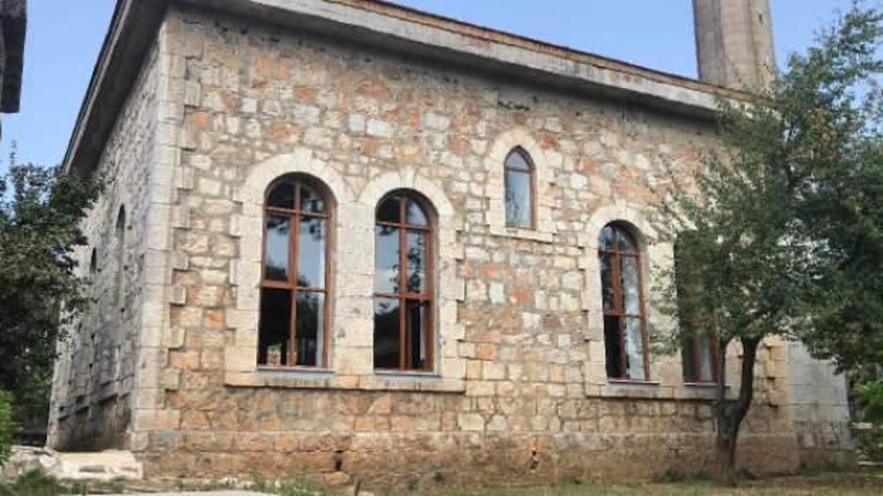 Yalova'da tarihi cami ibadete açıldı