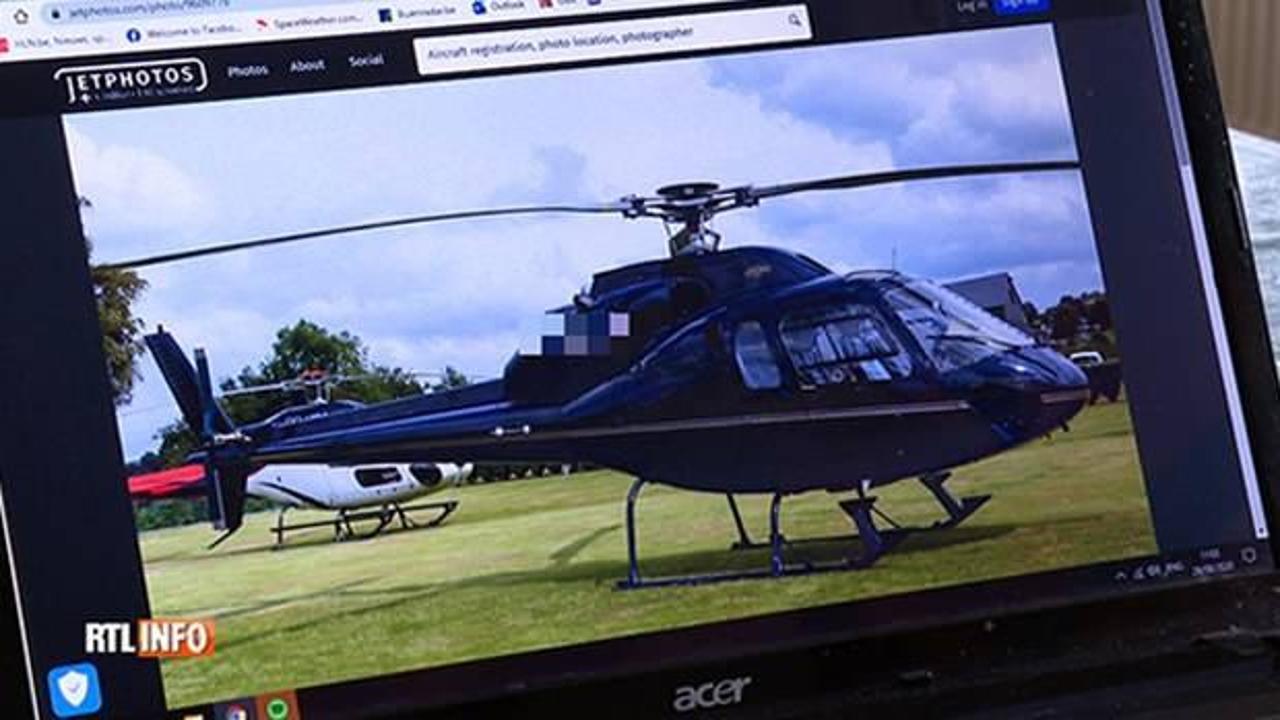 Bel&ccedil;ika'da film gibi olay! Helikopterle mahkum ka&ccedil;ırma girişimi kamerada