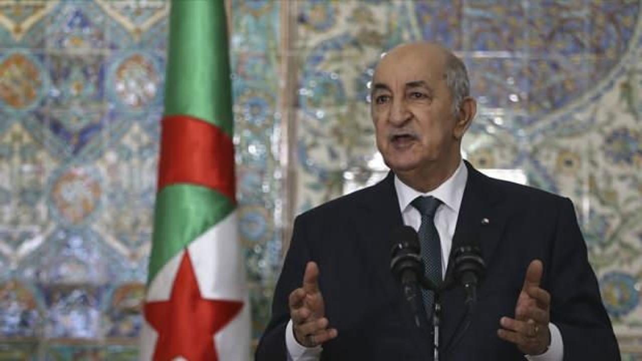 Cezayir Cumhurbaşkanı Tebbun, İsrail'le normalleşme adımına katılmayacaklarını yineledi