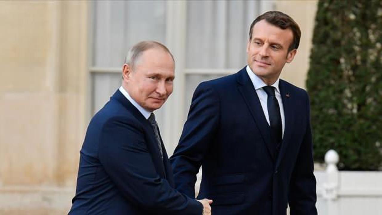 Fransa'da, Putin-Macron görüşmesinin içeriğini paylaşan gazeteler hakkında soruşturma