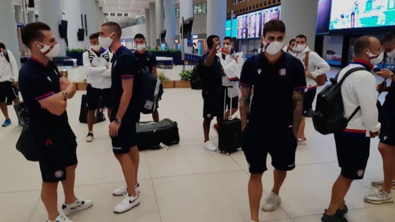 Galatasaray'ın rakibi Hajduk Split İstanbul'da