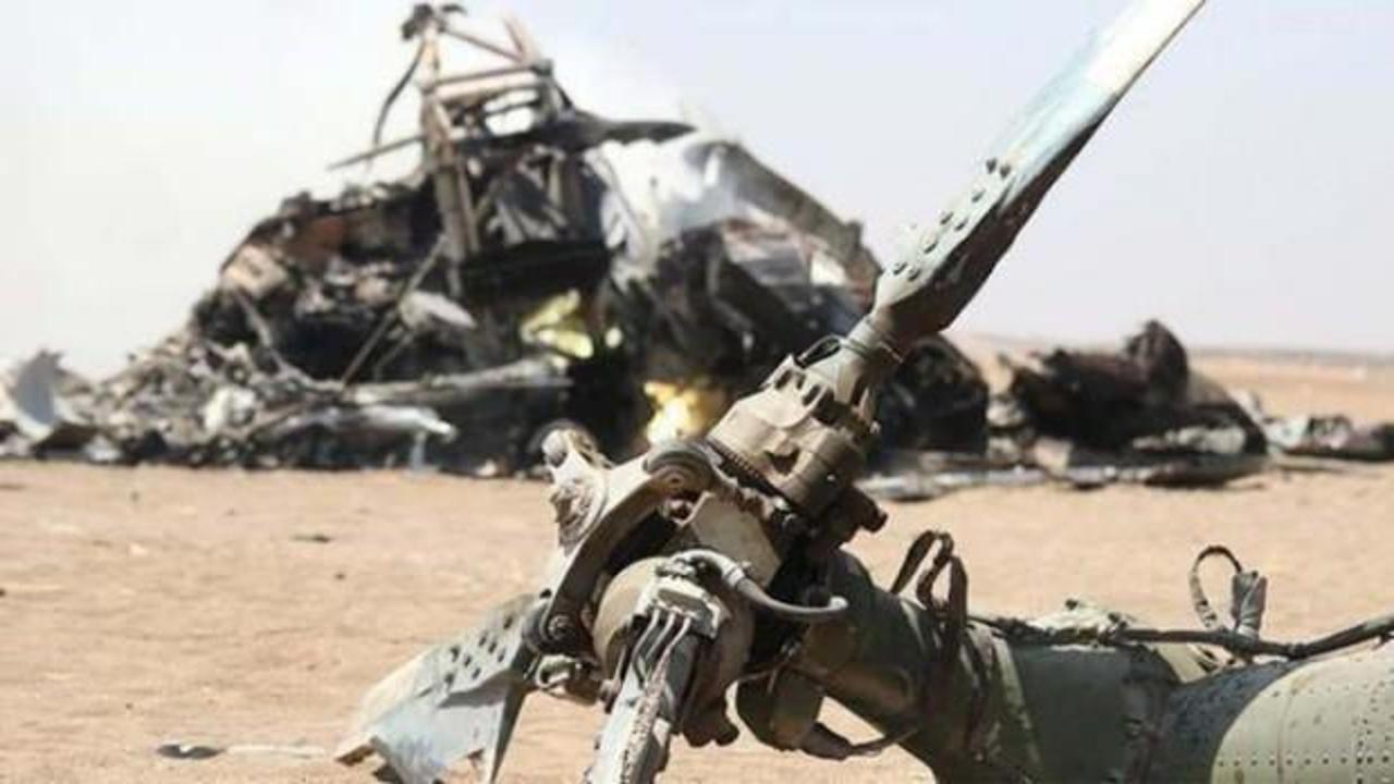 Libya'da Rus askerlerini taşıyan helikopter düştü: Ölüler var