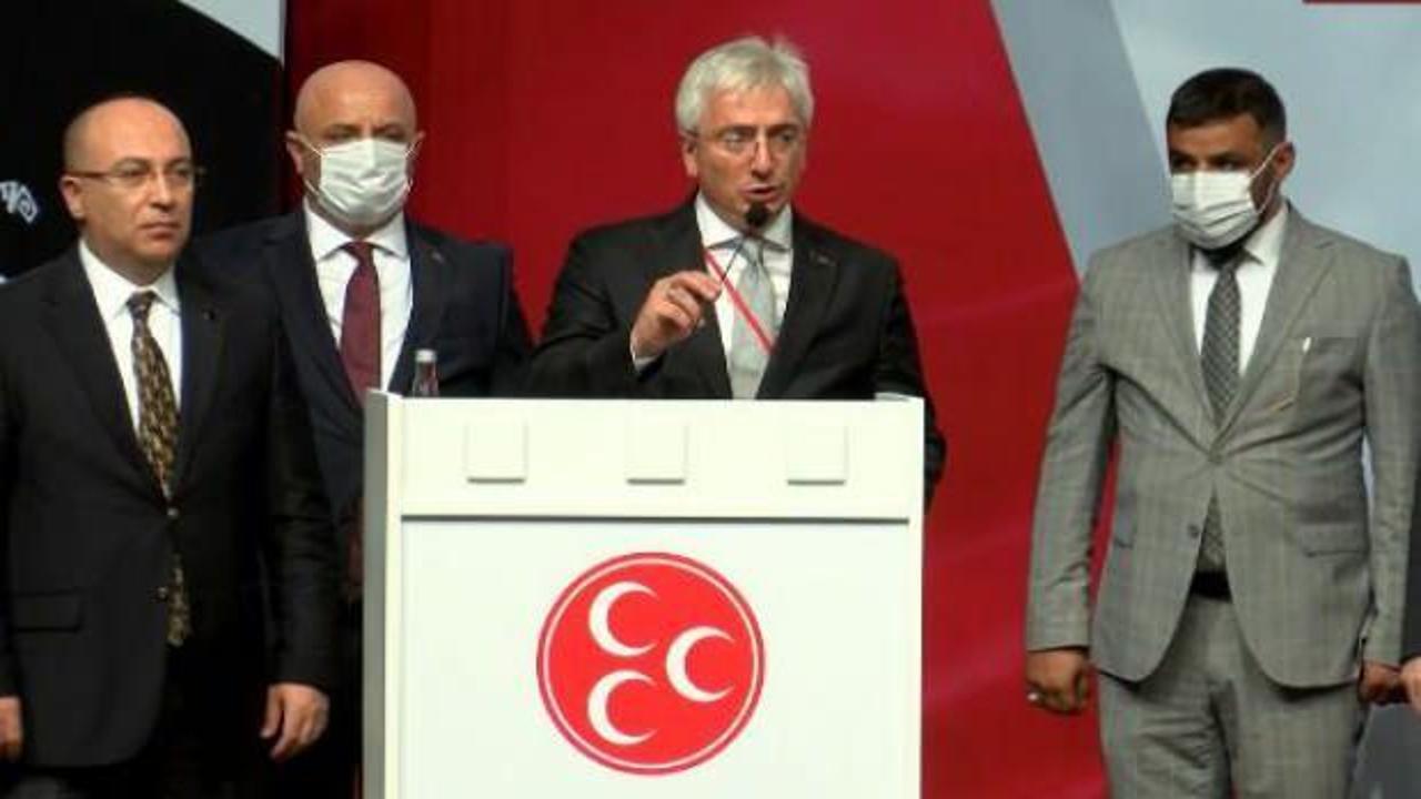 MHP İstanbul İl Başkanlığı'na Birol Gür yeniden seçildi 