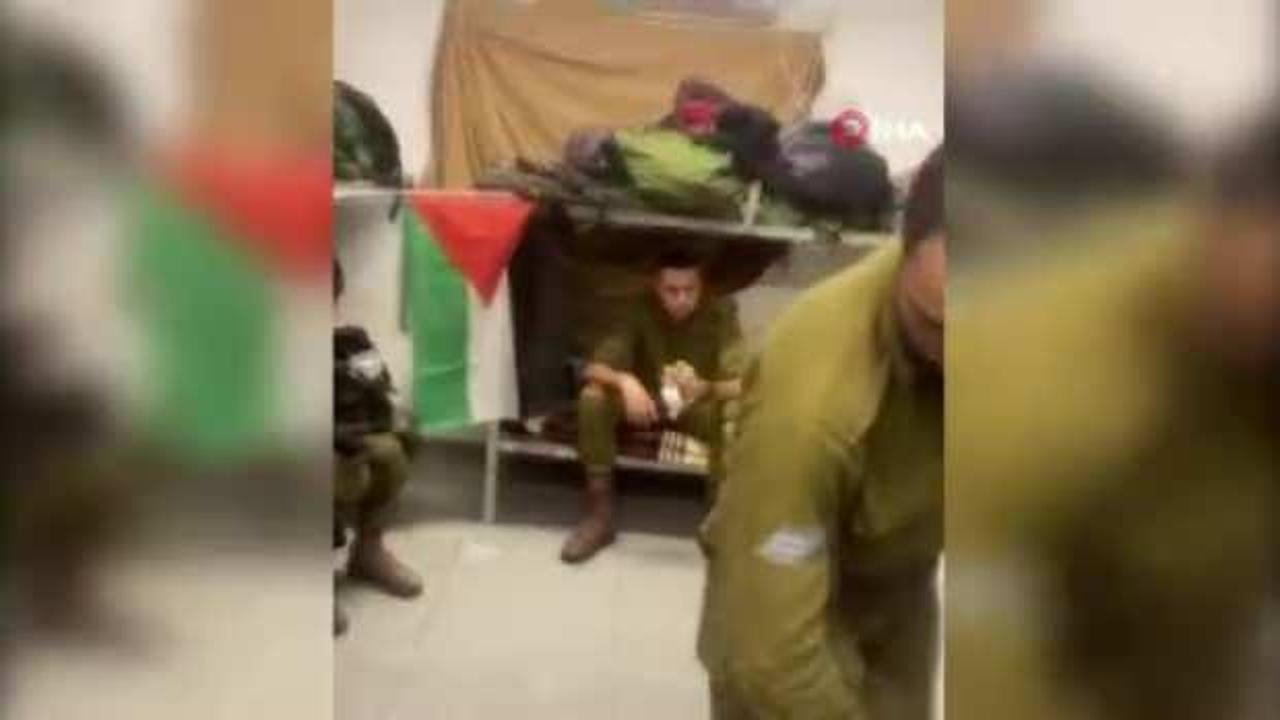 Odasına Filistin bayrağı asınca ordudan atıldı!
