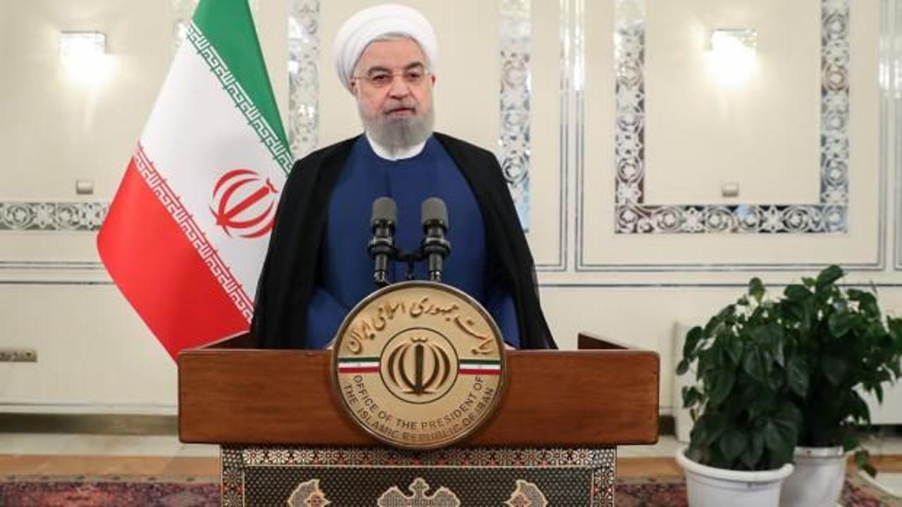 Ruhani'den BM'de 'yaptırım' tepkisi 