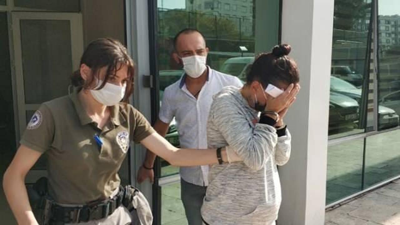 6,5 aylık hamile kadın 'gasp'tan tutuklandı