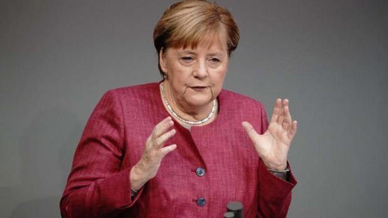 Merkel'den Türkiye'ye Doğu Akdeniz mesajı