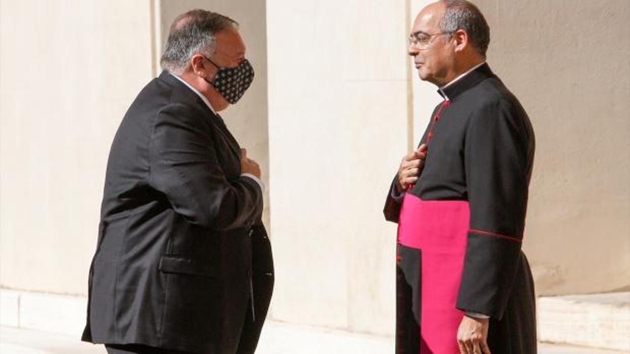 ABD Dışişleri Bakanı Pompeo Vatikan'da Papa ile görüşemedi