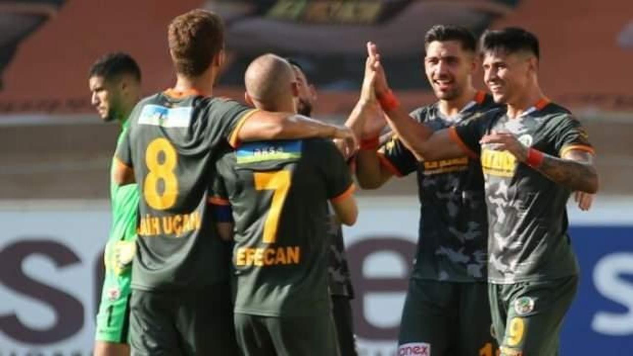 Alanyaspor, Hatayspor'a yarım düzine gol attı!