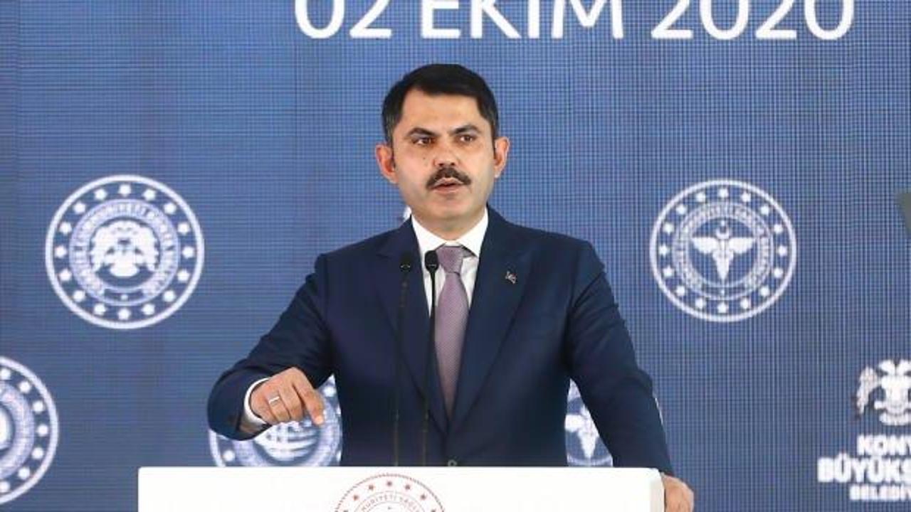 Bakan Kurum'dan 'Saraçoğlu Projesi' açıklaması!