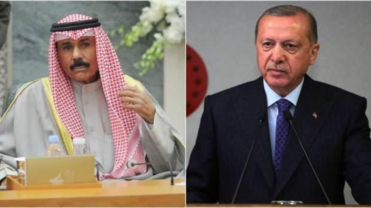 Cumhurbaşkanı Erdoğan, yeni Kuveyt Emiri ile görüştü