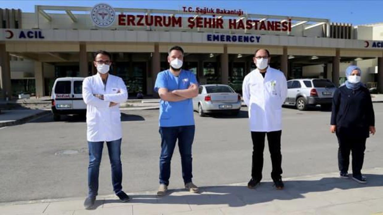 Erzurumlu Doktorlar: Bizim için en büyük teşekkür, vatandaşın maske takıp kurallara uymasıdır