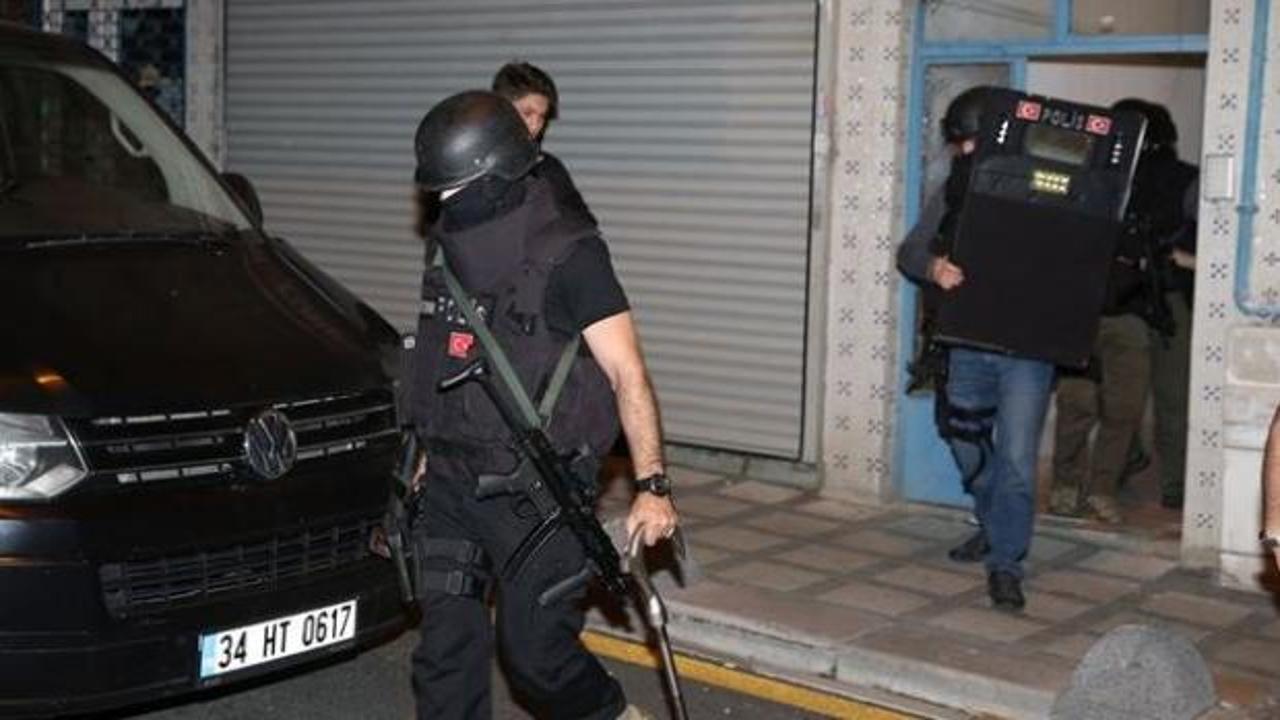 İstanbul'da terör örgütü DAEŞ'e yönelik eş zamanlı operasyon