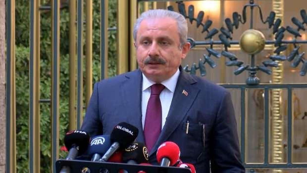 Meclis Başkanı Şentop'tan Azerbaycan açıklaması