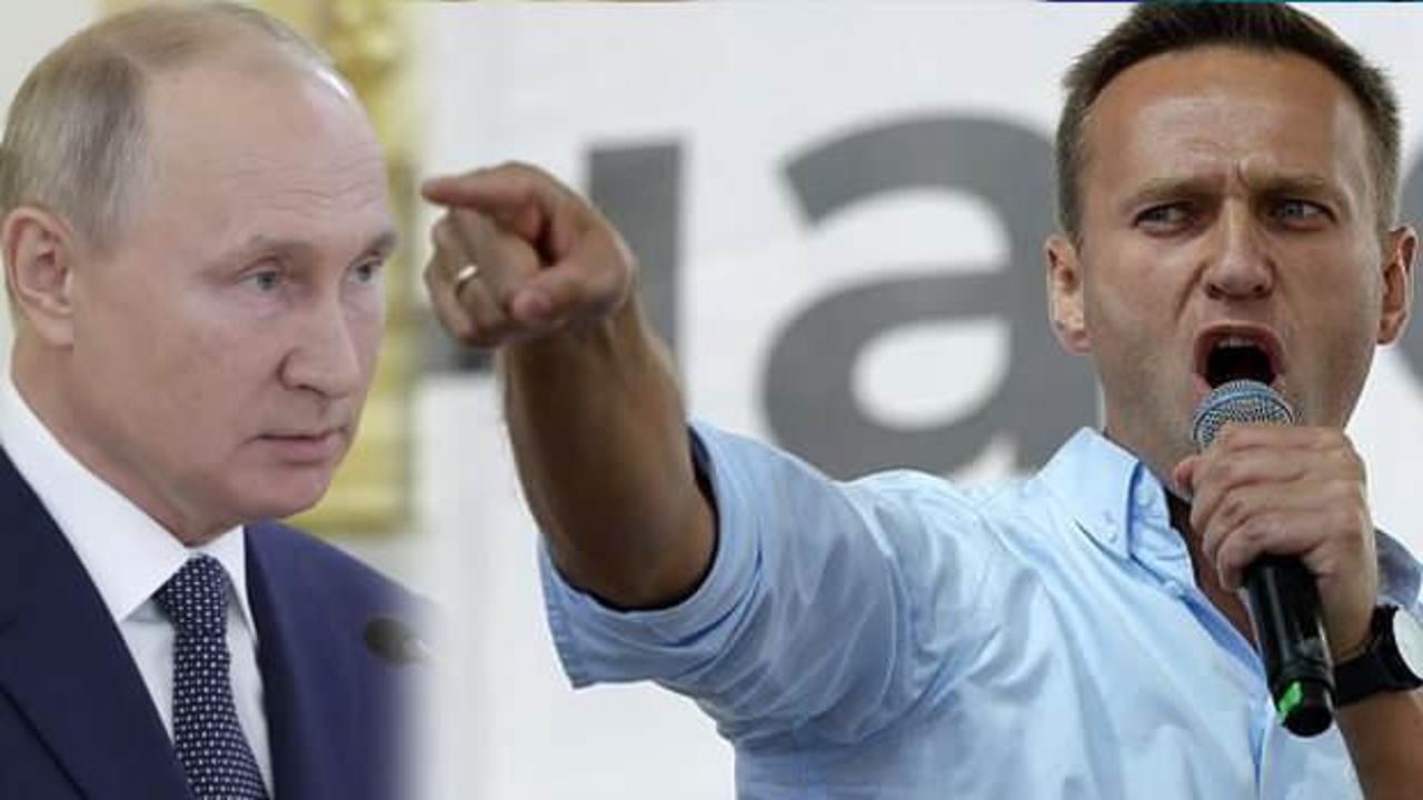 Navalny: Beni Putin zehirletti