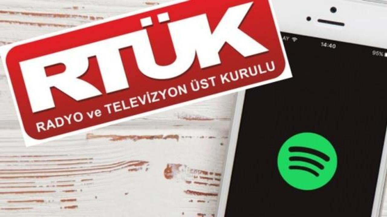 RTÜK'ten Spotify'a uyarı