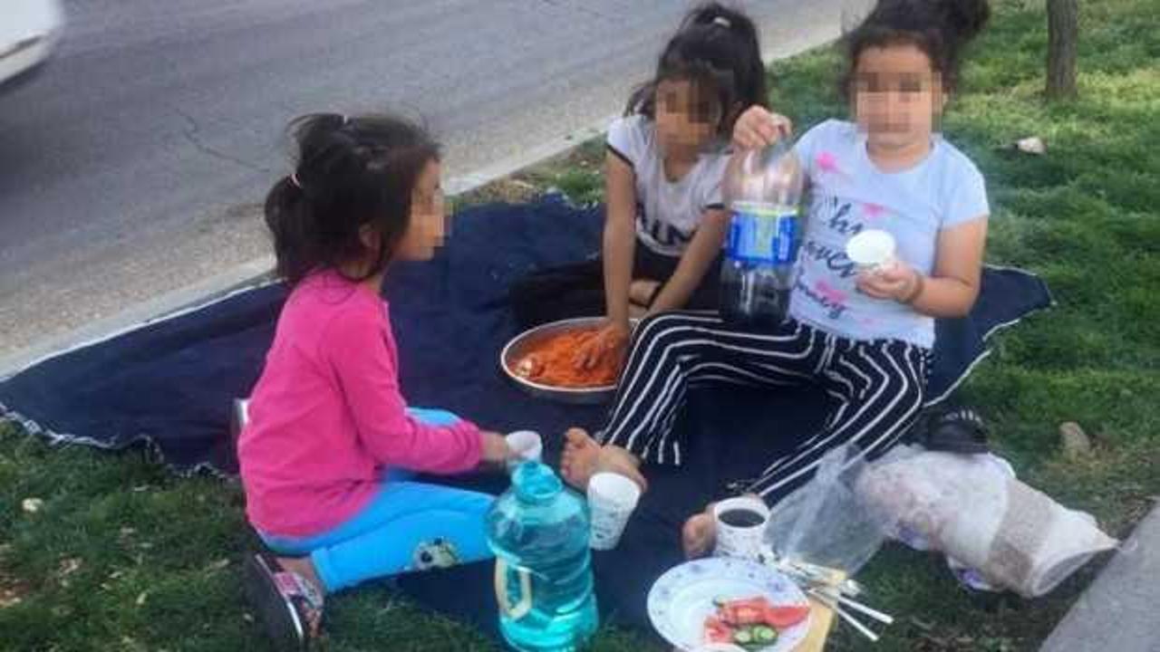 Sokak ortasında tehlikeli &ccedil;iğ k&ouml;fte keyfi