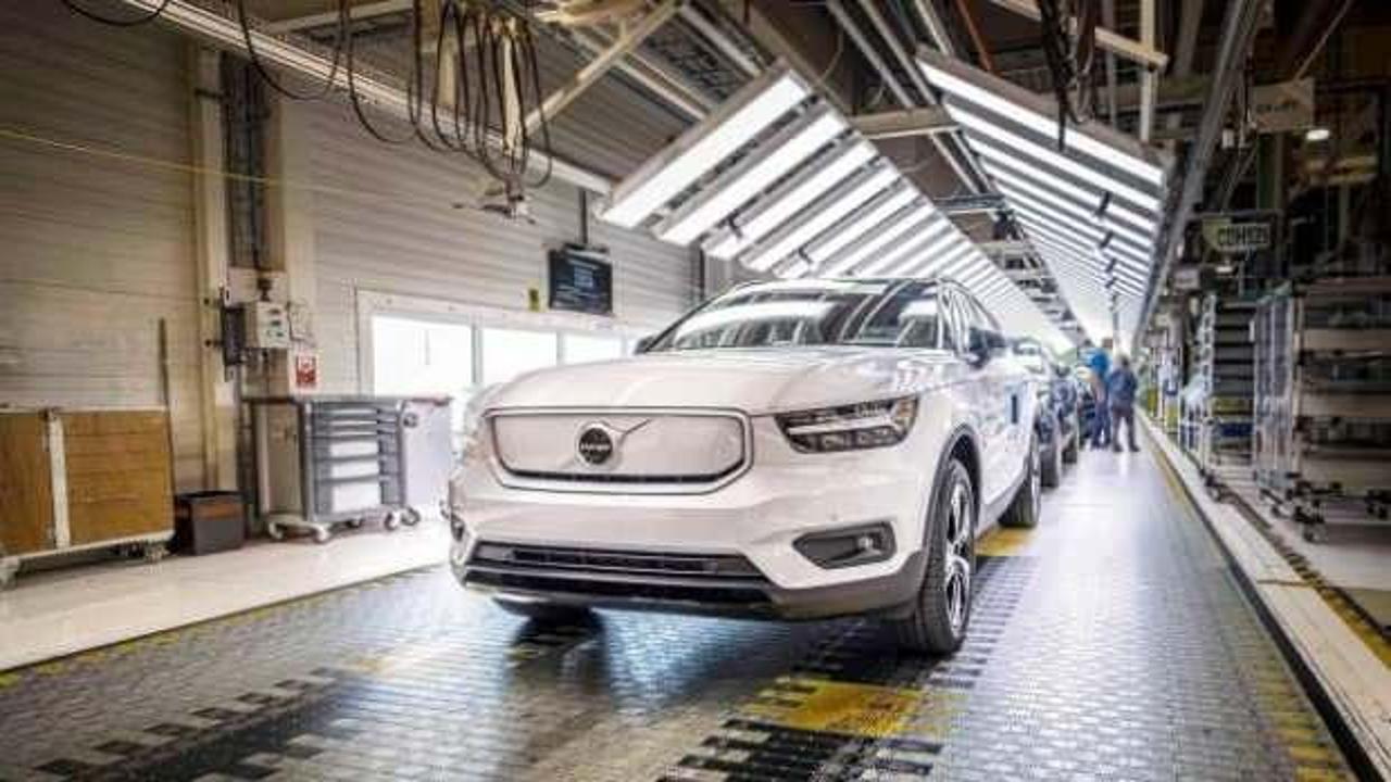 Volvo'da çip tedarik sorunu üretimi durdurdu