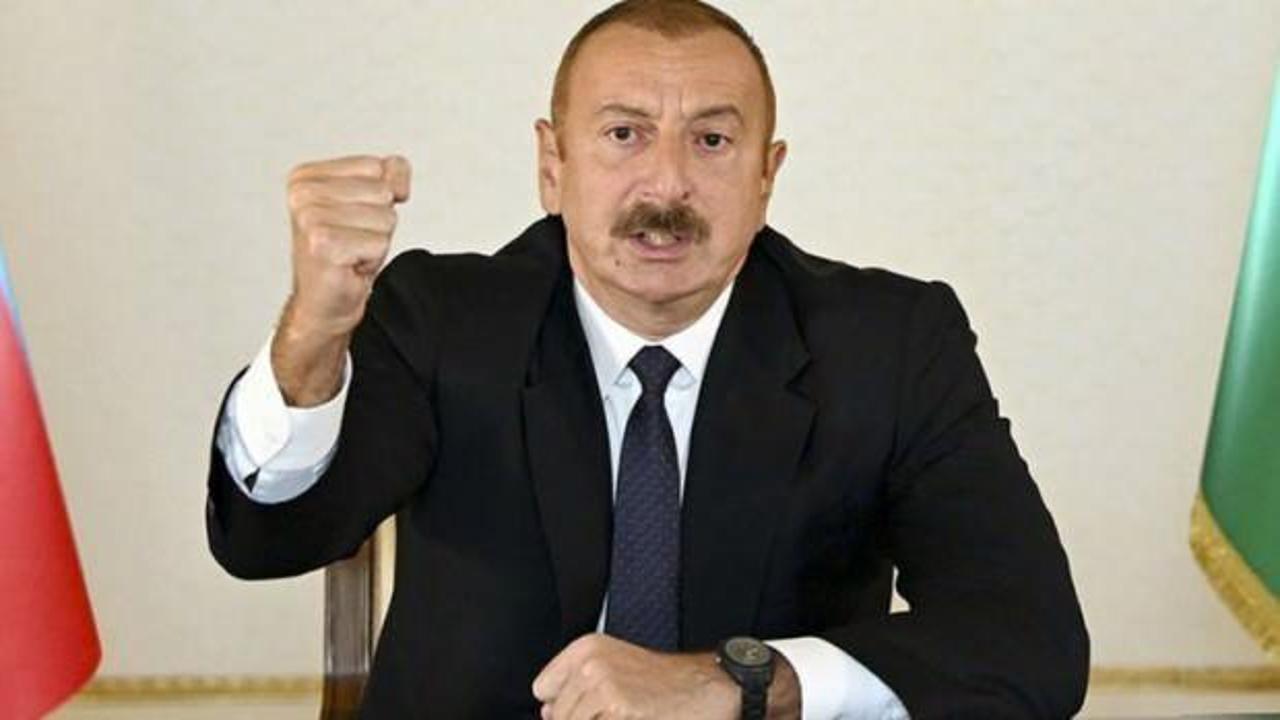 Cumhurbaşkanı Aliyev'den çarpıcı açıklamalar! Kimse durduramaz