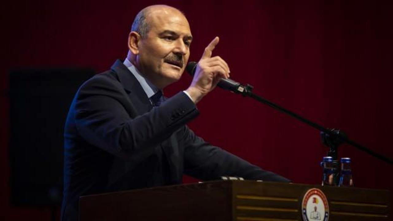 Soylu'dan HDP'ye telefon a&ccedil;an genel başkanlara sert tepki!