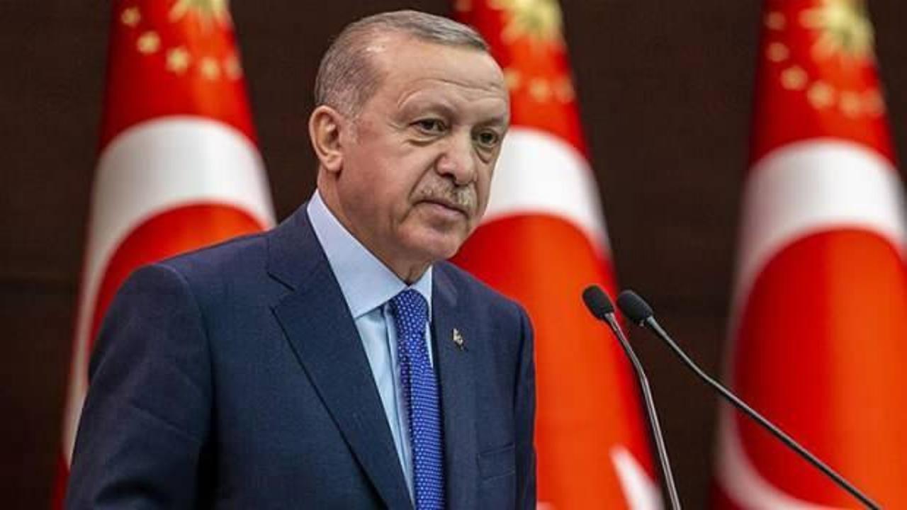 Cumhurbaşkanı Erdoğan'dan şehit ailesine taziye