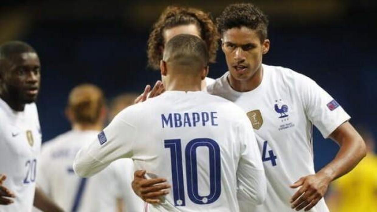 Fransa evinde Ukrayna'ya gol yağdırdı