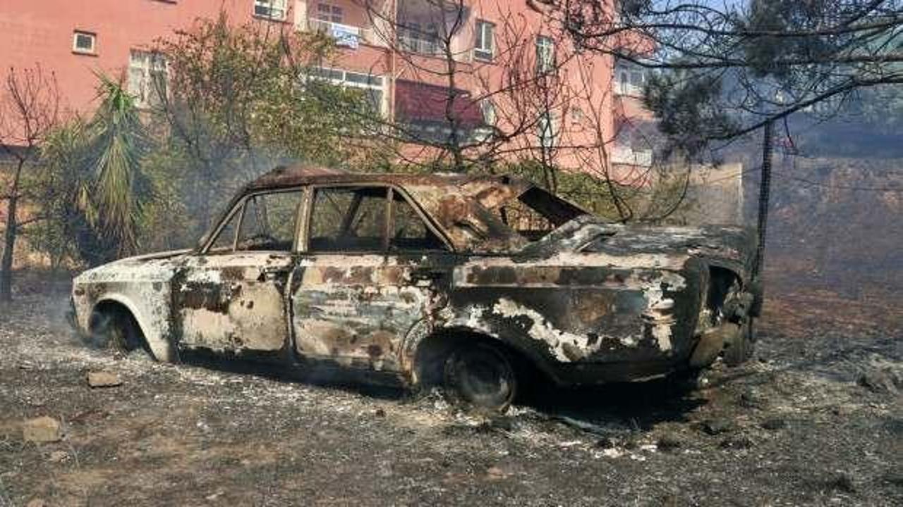 Hatay'daki orman yangınına karadan müdahale sürüyor
