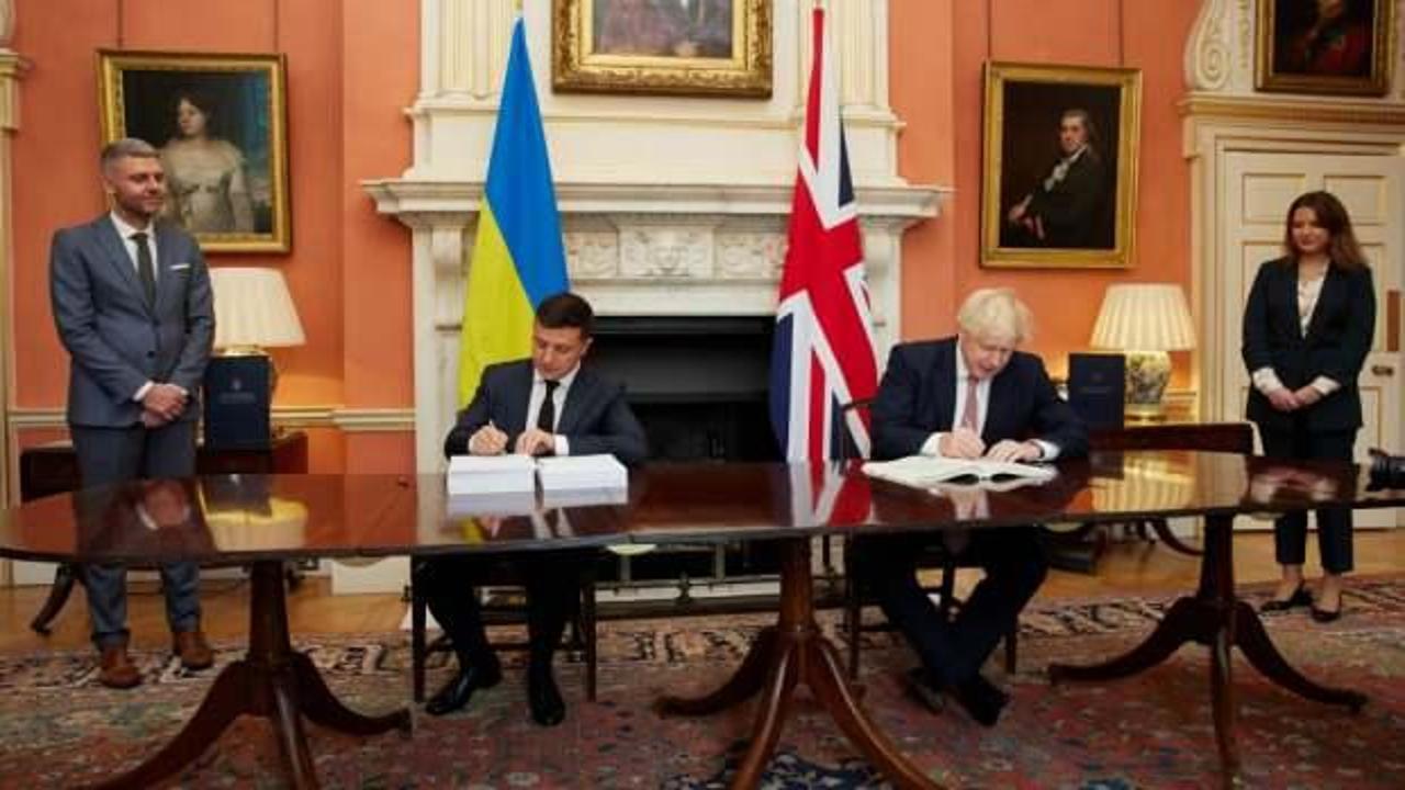 İngiltere ve Ukrayna anlaştı! Rusya'ya karşı birlikte çalışacaklar