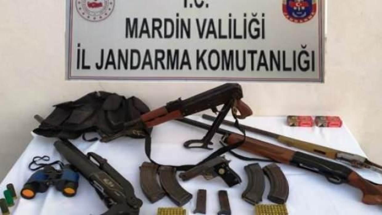 Şüphelinin evinden cephanelik çıktı!