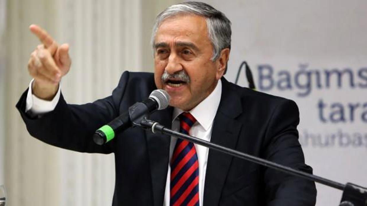 Tutuştu! Mustafa Akıncı 'Rumlar' gibi rahatsız oldu...