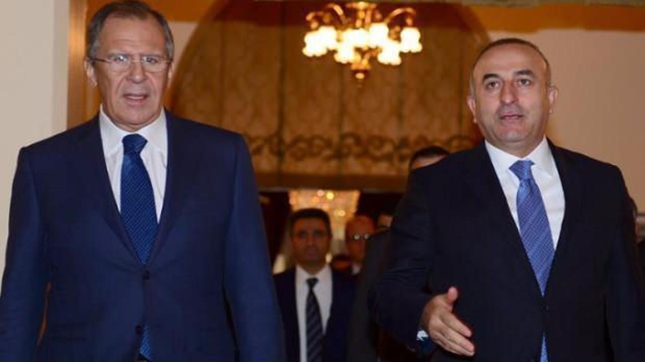 Bakan Çavuşoğlu'ndan Rusya ile kritik görüşme