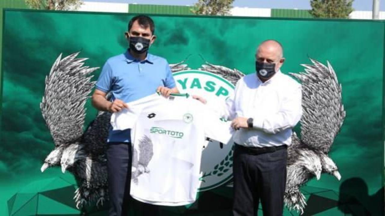 Bakan Murat Kurum, Konyaspor tesislerini ziyaret etti