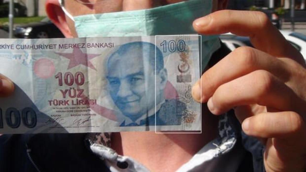 Bursa'da bankadan çektiği parayı görünce şok oldu