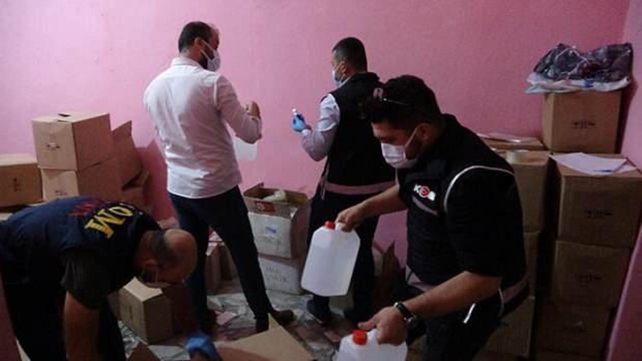 Emniyet'ten sahte alkol operasyonu