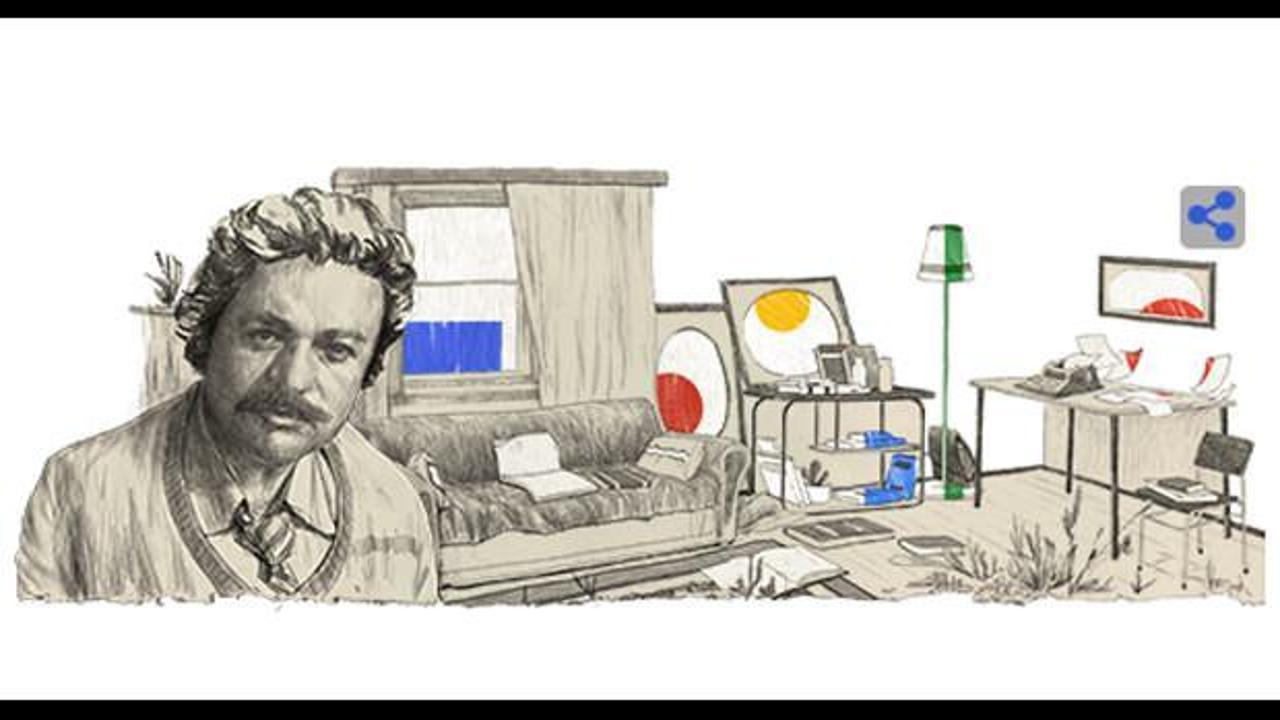 Google'dan Oğuz Atay'a özel Doodle