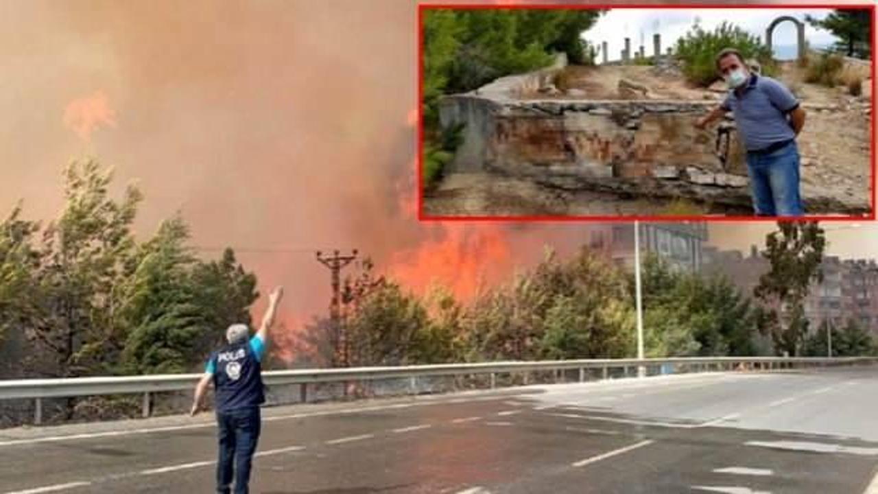 Hatay'daki yangından sonra ortaya çıktı! Şoke eden yazı