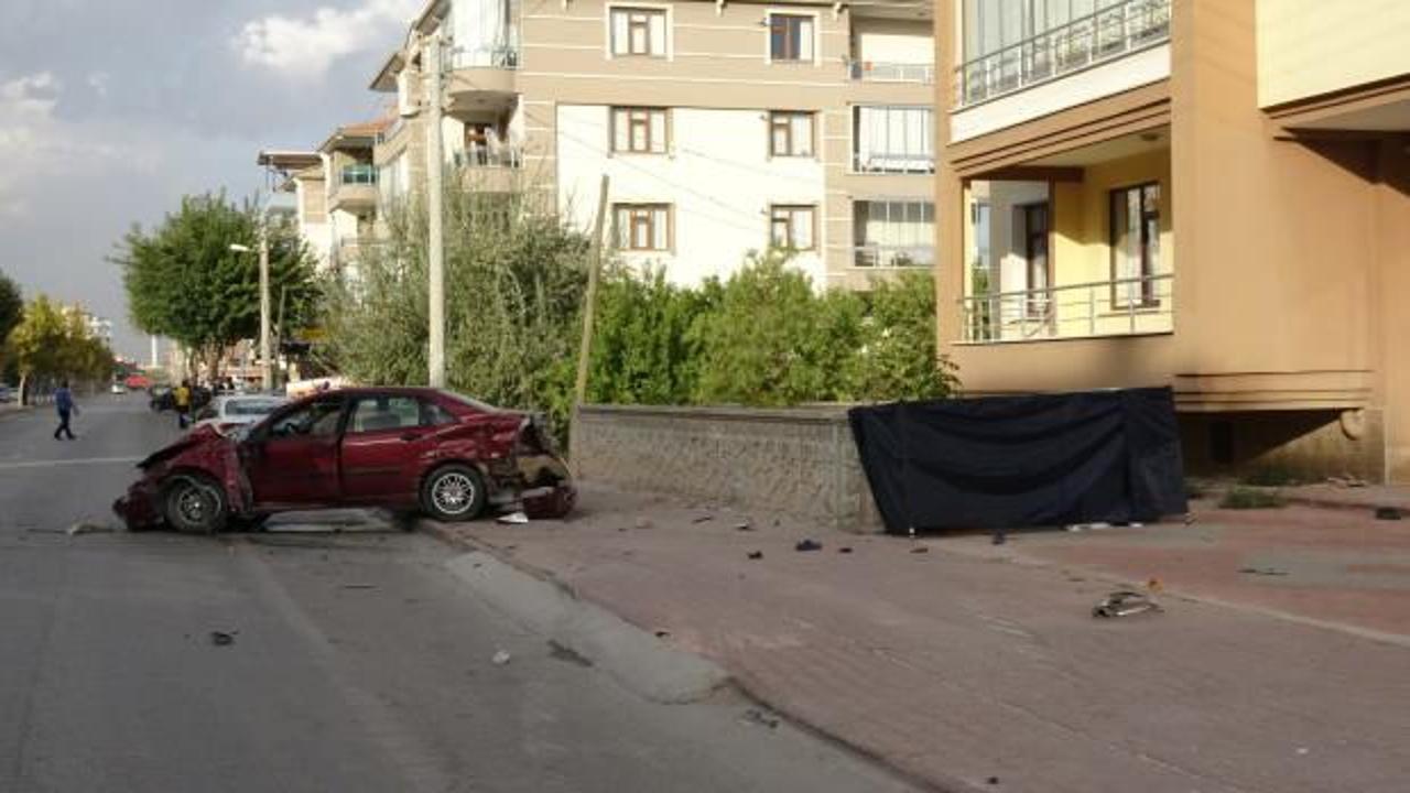 Konya'da feci kaza! Baba ve oğlu hayatını kaybetti