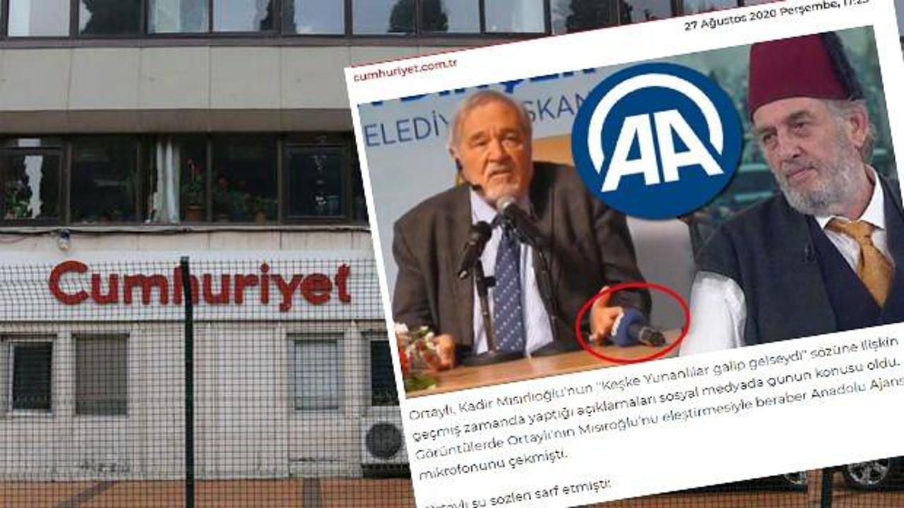 Cumhuriyet Gazetesi'nin AA'ya çamur atan haberi için mahkeme kararını verdi