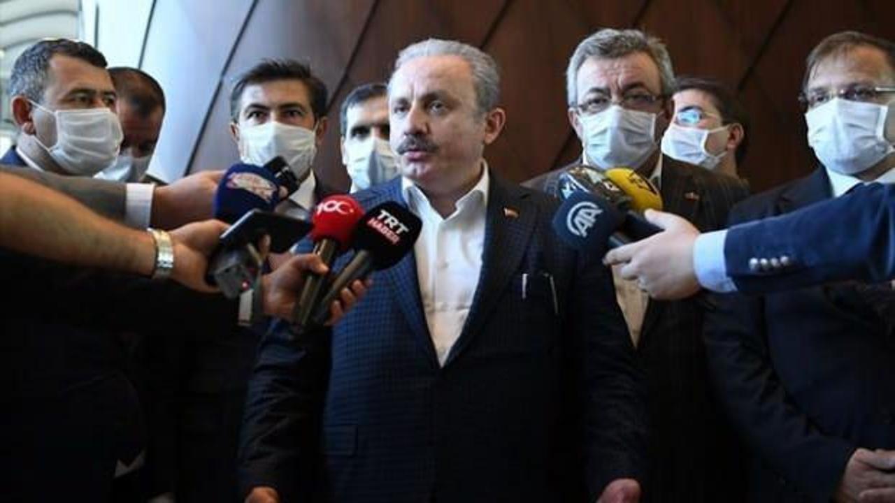 TBMM Başkanı Mustafa Şentop Azerbaycan'da