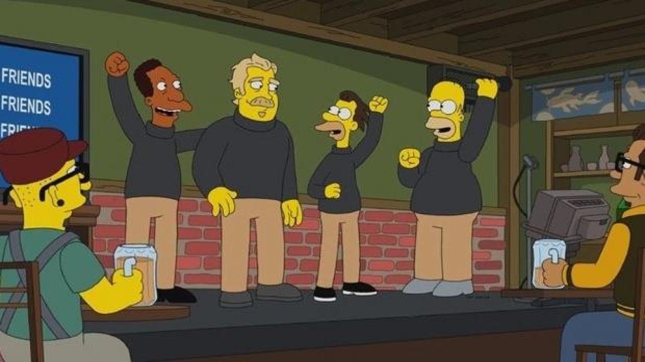 The Simpsons dizisinde Trump'a şok! 